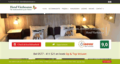 Desktop Screenshot of hotelvierhouten.nl